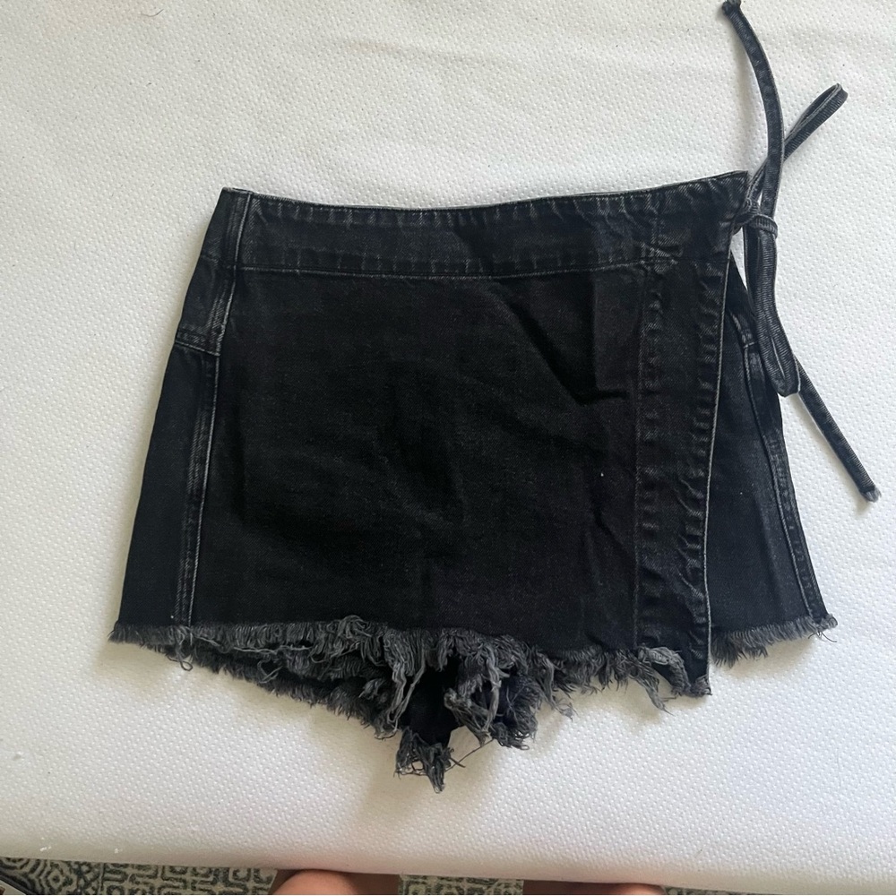 We The Free Jean Skort